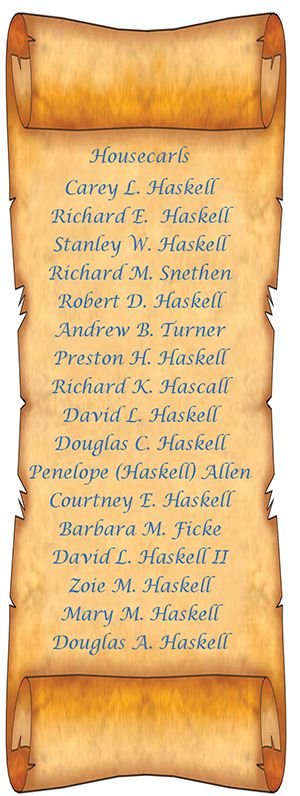 Scroll of Housecarl names